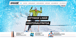 Desktop Screenshot of optiwax.fi